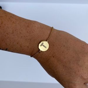 Kate Spade Gold Initial T Bracelet